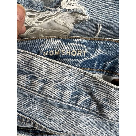American‎ Eagle Mom Distressed Cut Off Shorts Sz. 2 - Picture 3 of 5